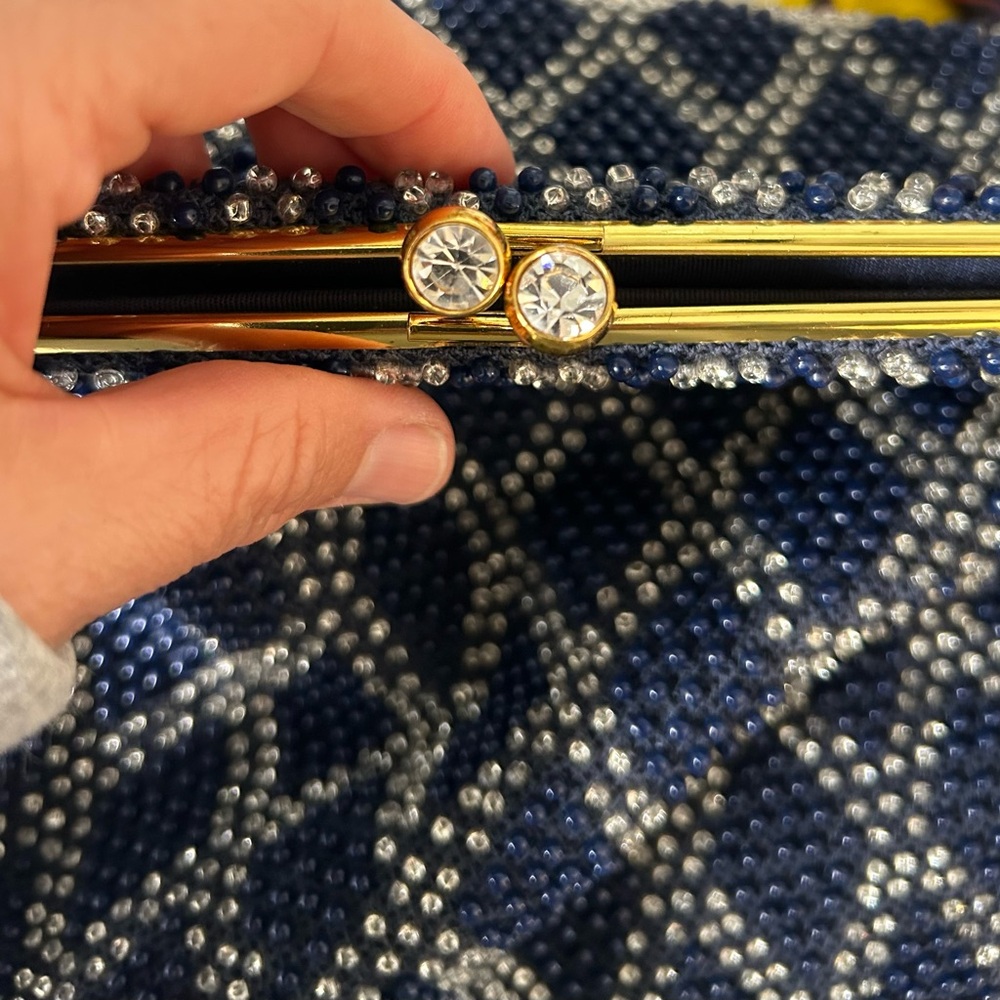 Vintage Beaded Large Clutch - Picture 7 of 7